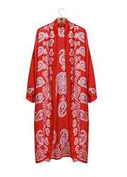 GEZMEK Kaftan • Red & white
