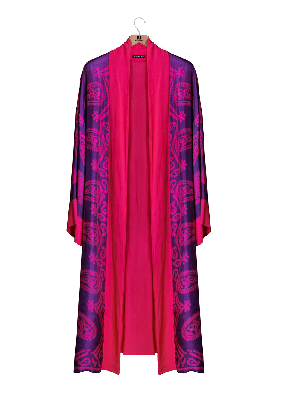 GEZMEK Kaftan • Raspberry & purple