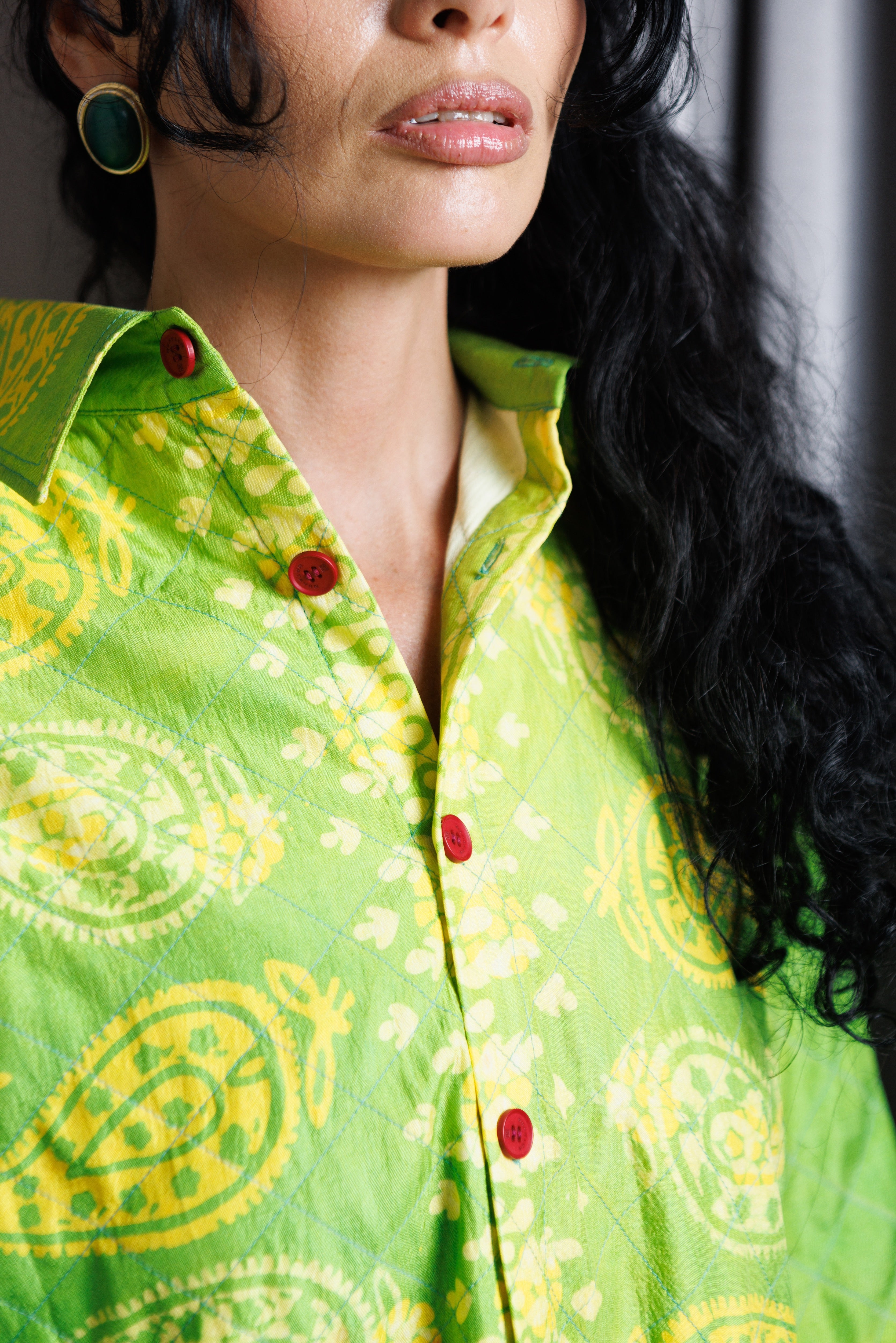 LEYLI Shirt • Bright green