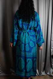 GEZMEK Kaftan • Blue & turquoise