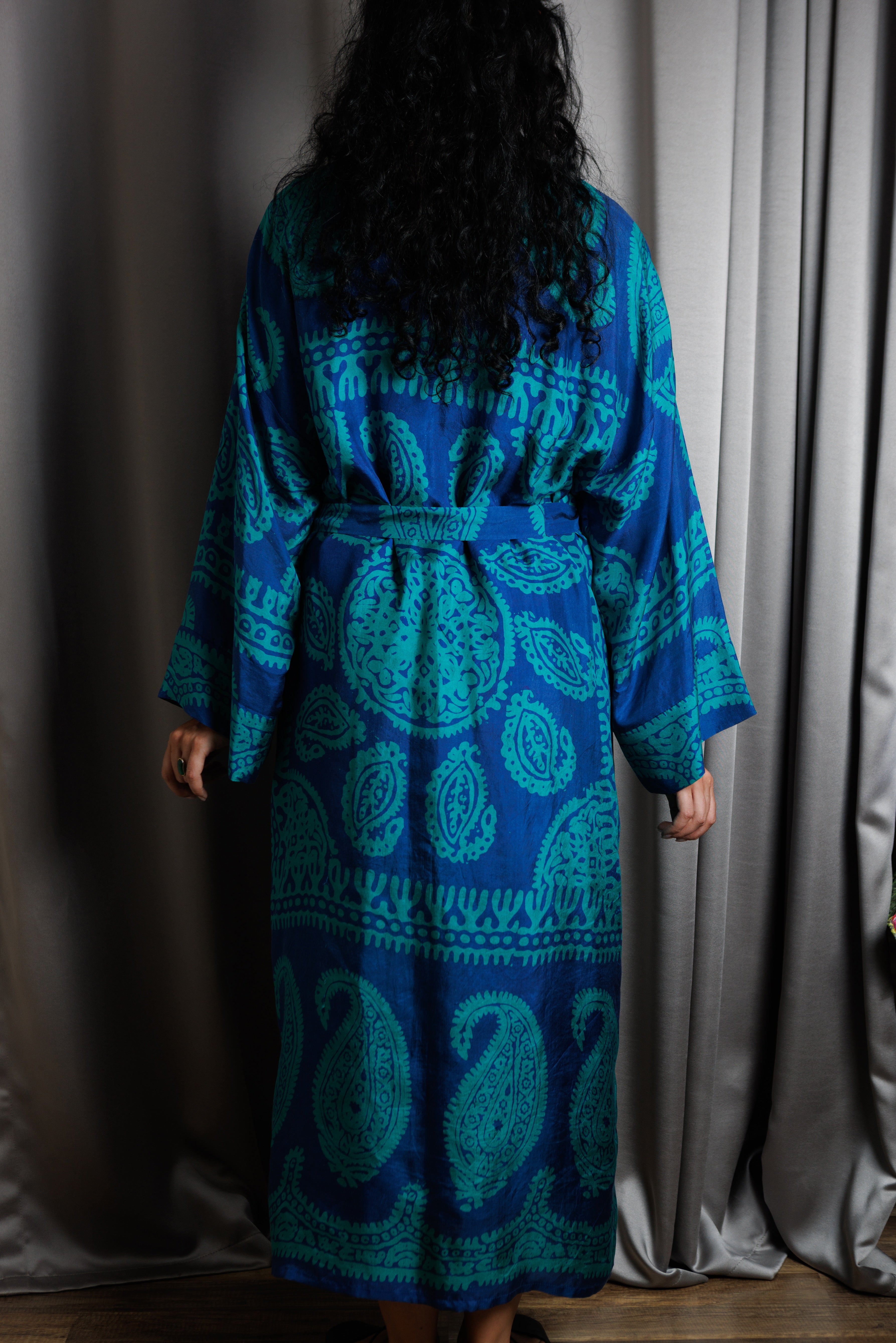 GEZMEK Kaftan • Blue & turquoise