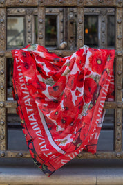 IPEK Scarf • Poppy motives