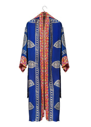 GEZMEK Kaftan • Blue & red