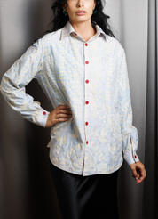 LEYLI Shirt • Pale sky blue