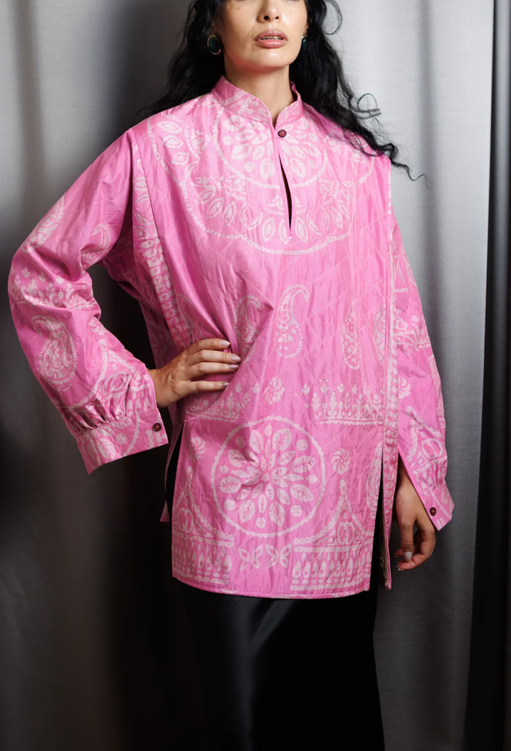 SULTANAN Shirt • Pink & cream