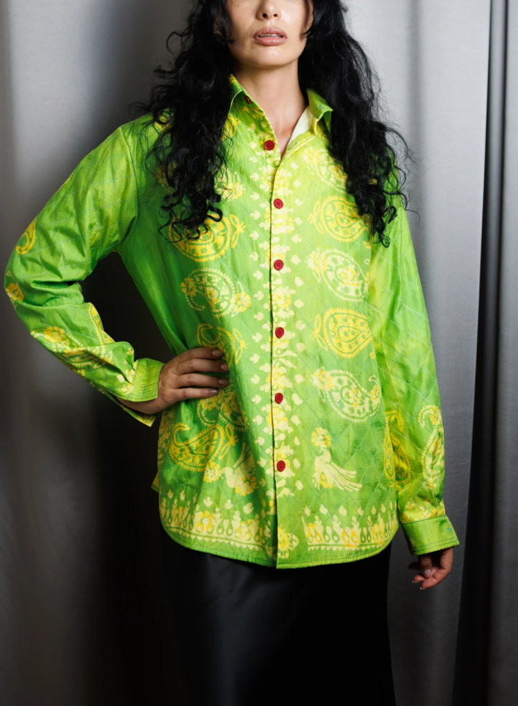 LEYLI Shirt • Bright green